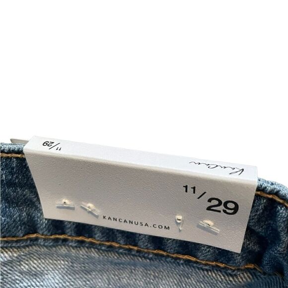 NWT KANCAN Ultra High Rise Mom Shorts 3" Jean Shorts Size 11/29 - Picture 8 of 9